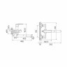 Смеситель для ванны Iddis Ray (RAYSBL2i10WA)