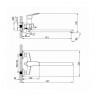 Смеситель для ванны Iddis Torr (TORSBL2I10)