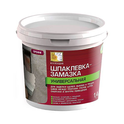 Замазка для выбоин и трещин Коллекция 1,4 кг