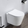 Унитаз подвесной Comforty 105 безободковый сиденье дюропласт soft close