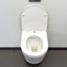 Унитаз подвесной Comforty 105 безободковый сиденье дюропласт soft close