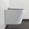 Унитаз подвесной Comforty 105 безободковый сиденье дюропласт soft close