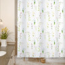 Занавеска для ванны Wess Meadow 180*200 белая Т649-1